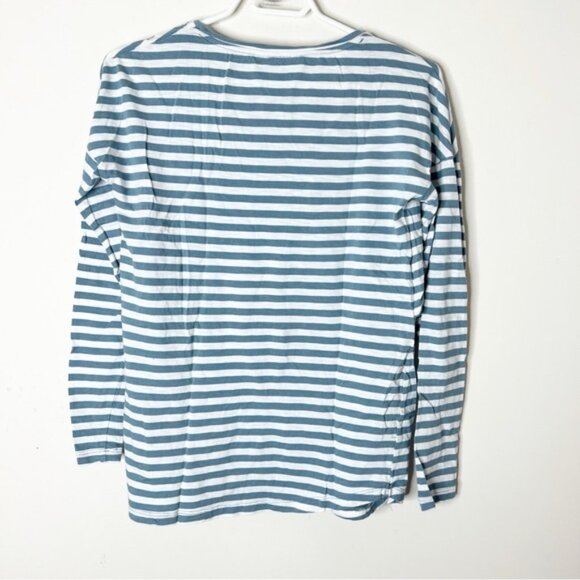 Ripe Maternity Lionel Long Sleeve Nursing Tee Petrol Shirt top White Size XS M - Picture 14 of 15